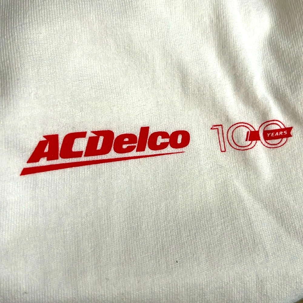 AC Delco youth Large T-shirts, celebrating 100 years lot of 3.